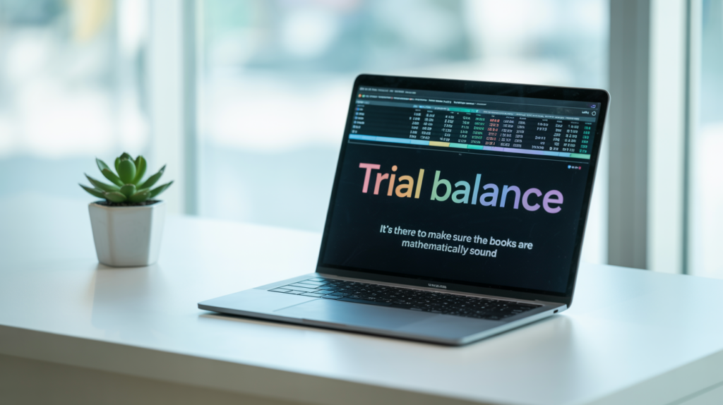 Trial Balance Laptop