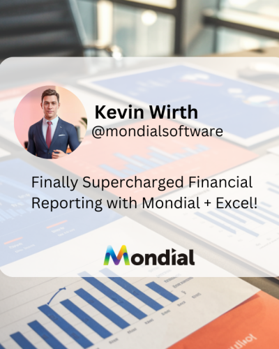 Supercharged financial reporting excel